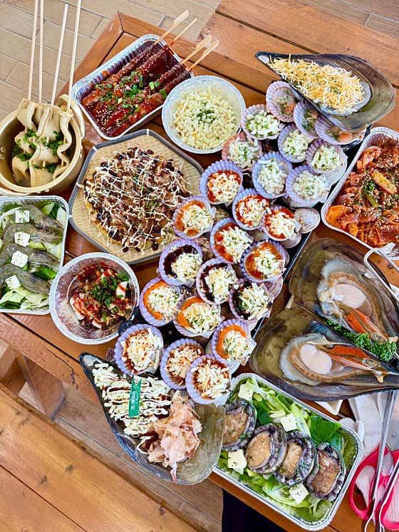 88조개구이 메뉴 사진(네이버)