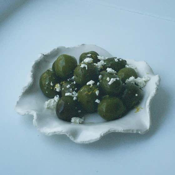 그린 올리브 페타 치즈 메뉴 사진(네이버)