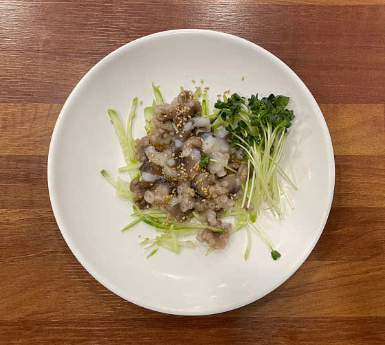 낙지탕탕이 메뉴 사진(네이버)