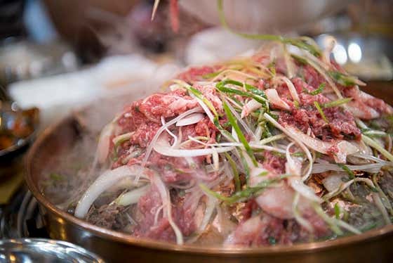 버섯 불고기 메뉴 사진(네이버)