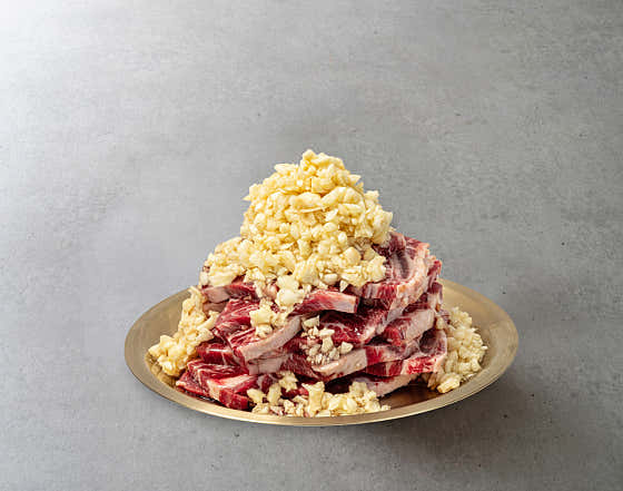 마늘특생갈비(150g) 메뉴 사진(네이버)