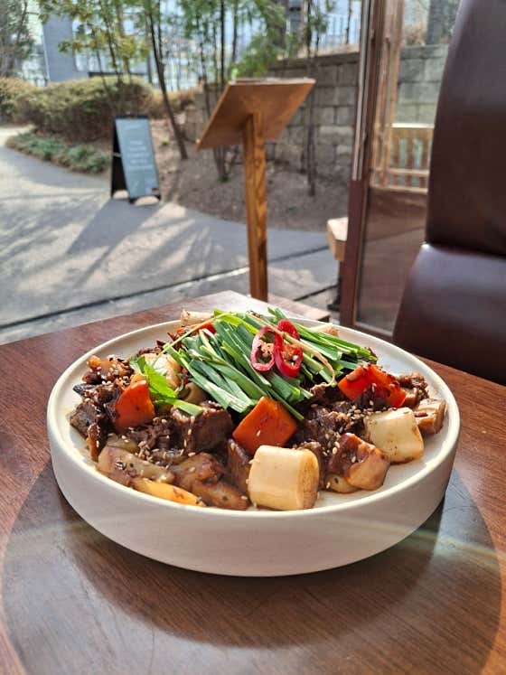 한우 사태찜 메뉴 사진(네이버)