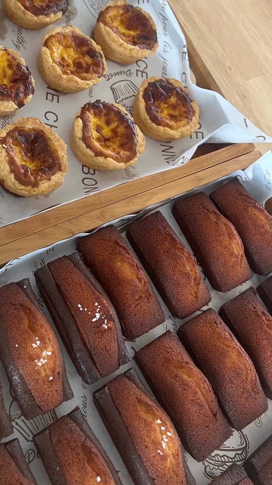 바닐라빈휘낭시에 메뉴 사진(네이버)