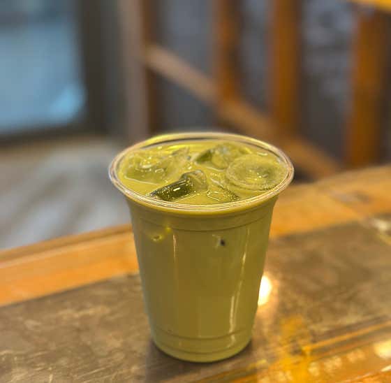 딥 말차라떼 Deep Matcha 메뉴 사진(네이버)