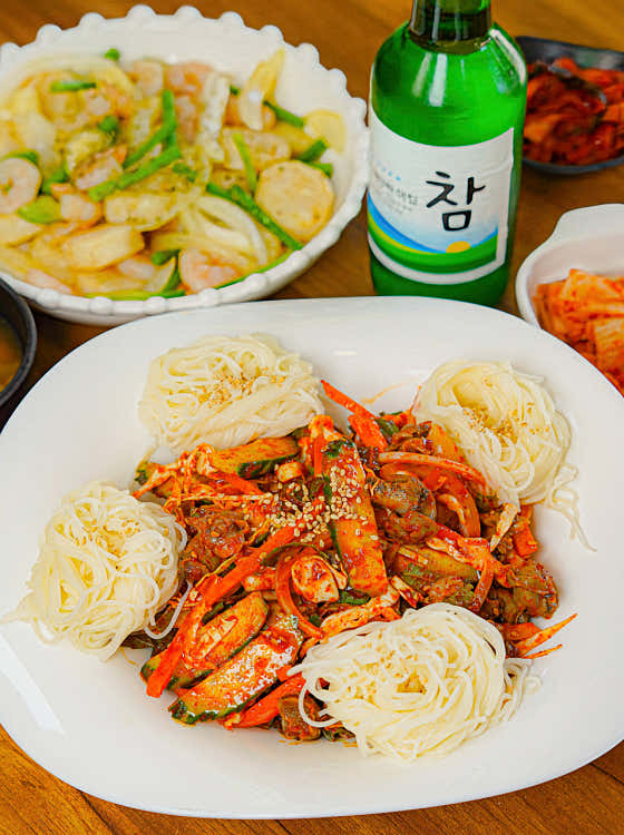 골뱅이소면 (조리) 메뉴 사진(네이버)