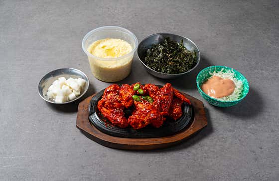 날개세트 2인 메뉴 사진(네이버)