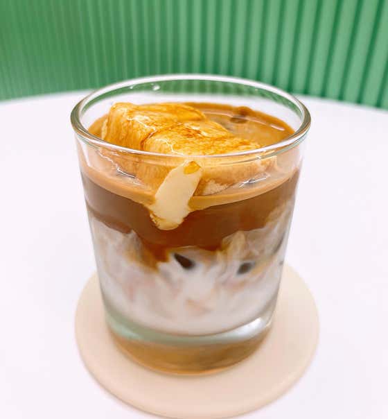 아이스크림라떼 메뉴 사진(네이버)
