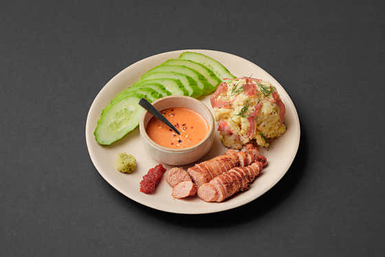 감자사라다 명란구이 메뉴 사진(네이버)
