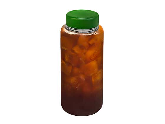1L 복숭아이스티 메뉴 사진(네이버)