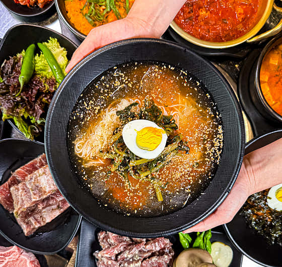 열무국수 메뉴 사진(네이버)