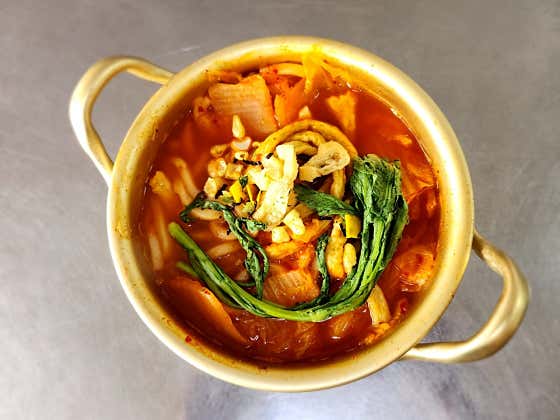 김치 어묵 우동 메뉴 사진(네이버)