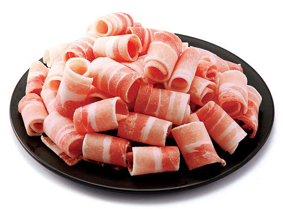 명품 대패삼겹살100g 메뉴 사진(네이버)