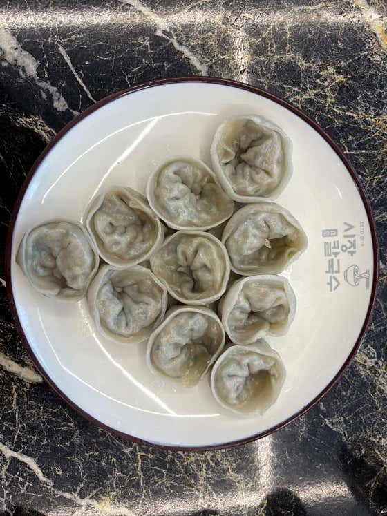고기손만두 메뉴 사진(네이버)