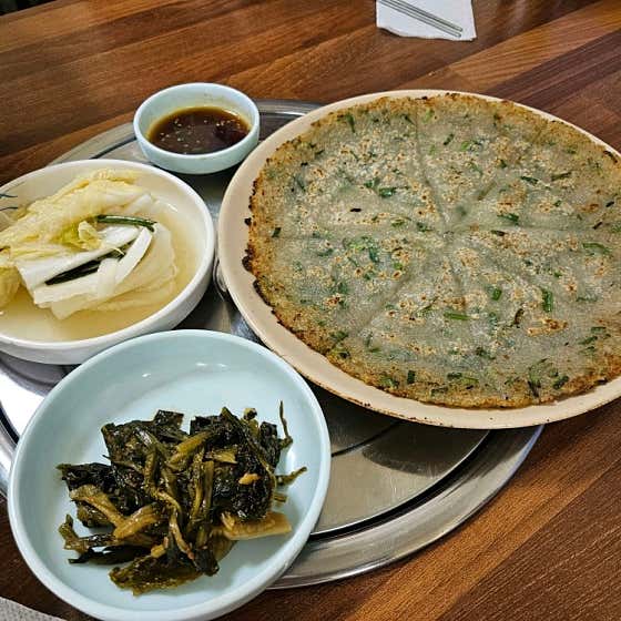 감자전 메뉴 사진(네이버)