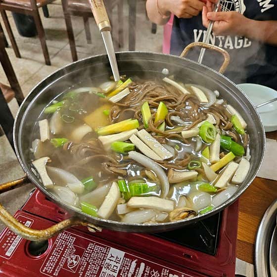 온면 메밀칼국수 메뉴 사진(네이버)