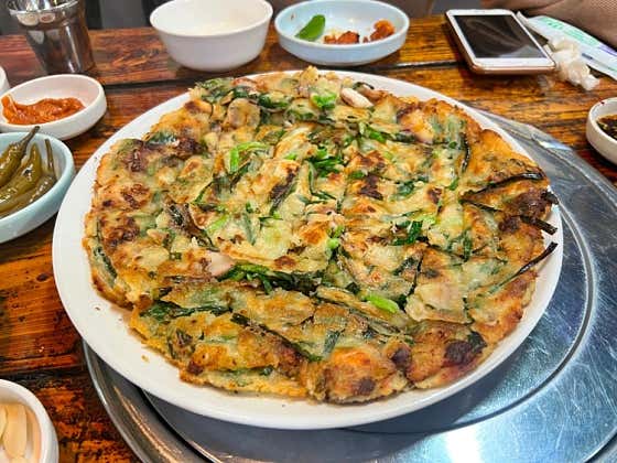 해물 파전 메뉴 사진(네이버)