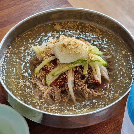 물막국수 메뉴 사진(네이버)