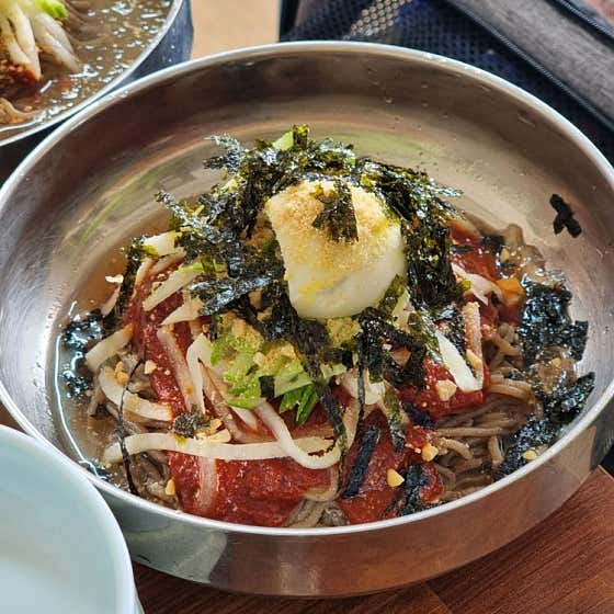 비빔막국수 메뉴 사진(네이버)