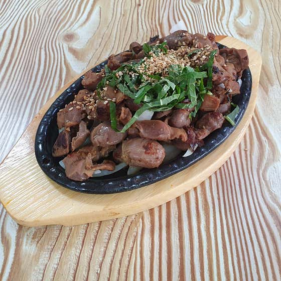 기본에 충실하다 (닭 똥집 구이) 메뉴 사진(네이버)