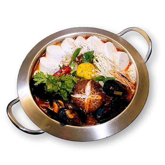 순두부찌개 메뉴 사진(네이버)