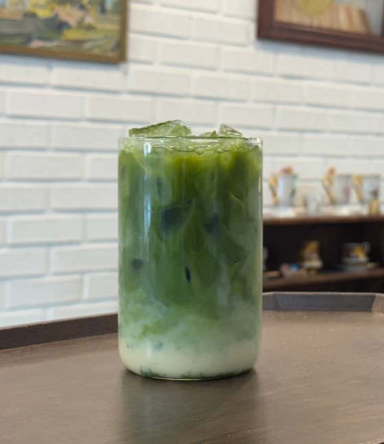 말차 요구르트 메뉴 사진(네이버)