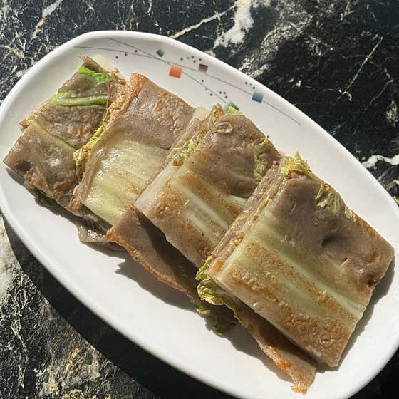 배추전1장 메뉴 사진(네이버)