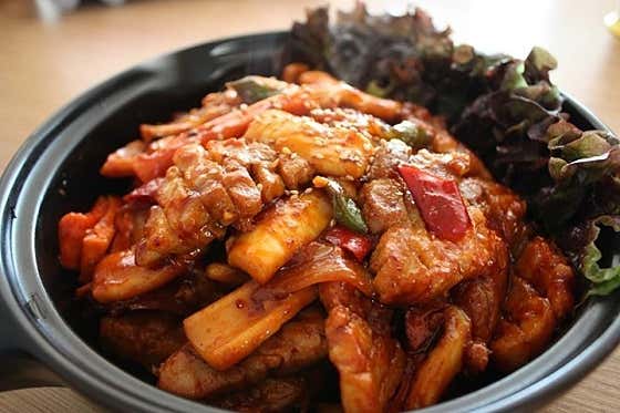 오삼불고기 메뉴 사진(네이버)