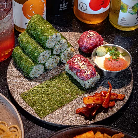 감태말이김밥 메뉴 사진(네이버)