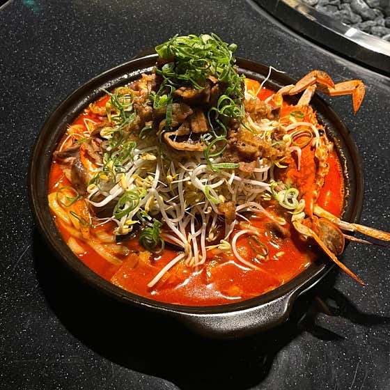 소고기짬뽕 메뉴 사진(네이버)
