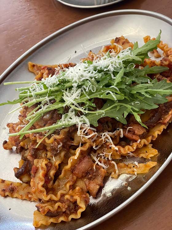 라구파스타 메뉴 사진(네이버)