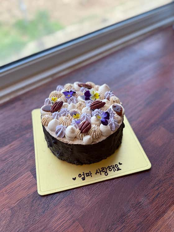 블루베리 피칸케이크 1호 메뉴 사진(네이버)