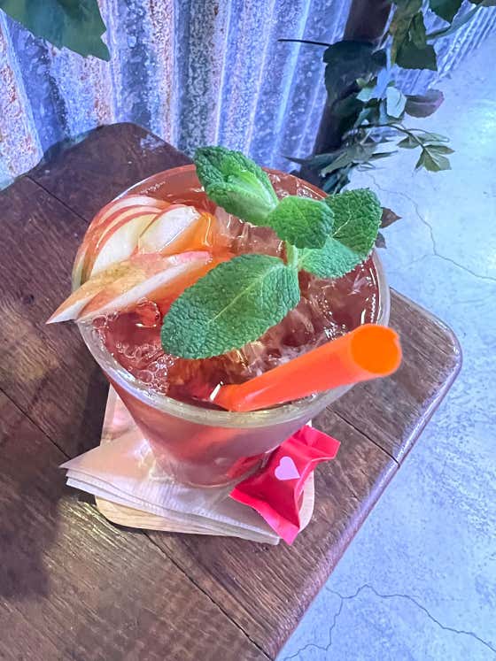 애플홍차 메뉴 사진(네이버)