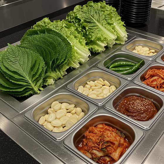 셀프바 메뉴 사진(네이버)