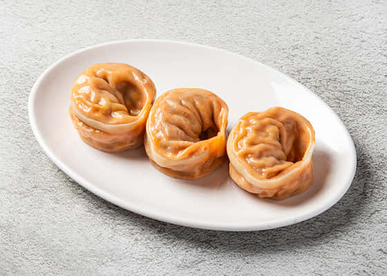 김치 왕만두 (반접시) 메뉴 사진(네이버)