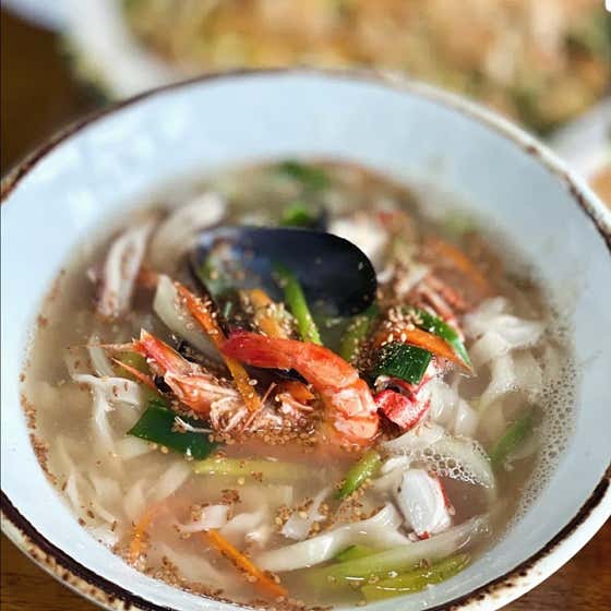 담백해물칼국수 메뉴 사진(네이버)