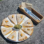 단호박 치즈피자 메뉴 사진(네이버)