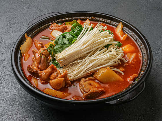 닭볶음탕 메뉴 사진(네이버)