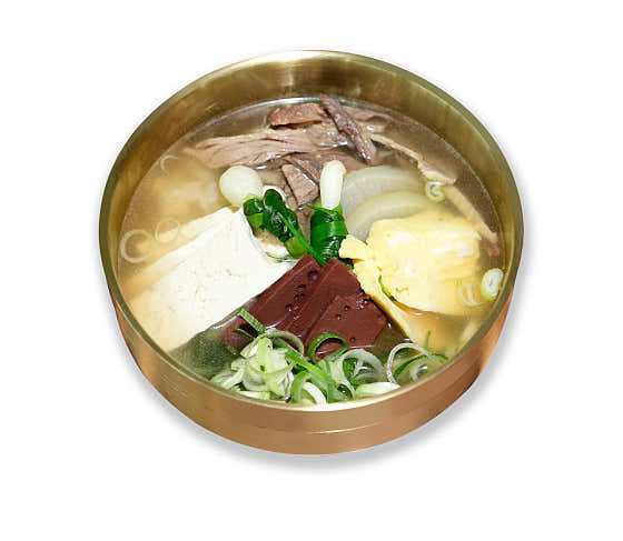 한우 가릿국밥 메뉴 사진(네이버)