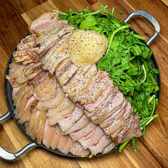 산더미 수육전골 메뉴 사진(네이버)