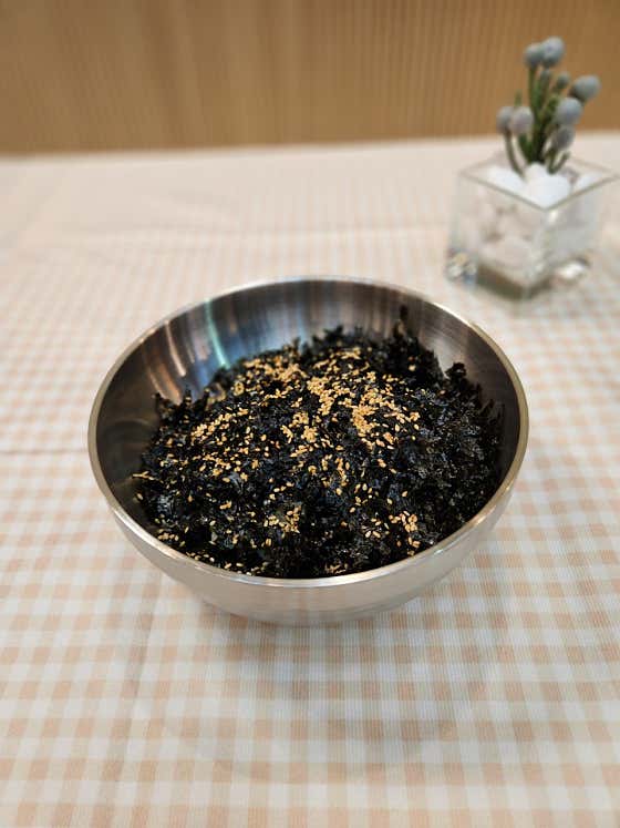 고소한 주먹밥 메뉴 사진(네이버)