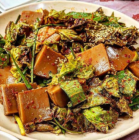 도토리묵 메뉴 사진(네이버)