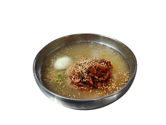 가오리회냉면(물/비빔) 메뉴 사진(네이버)
