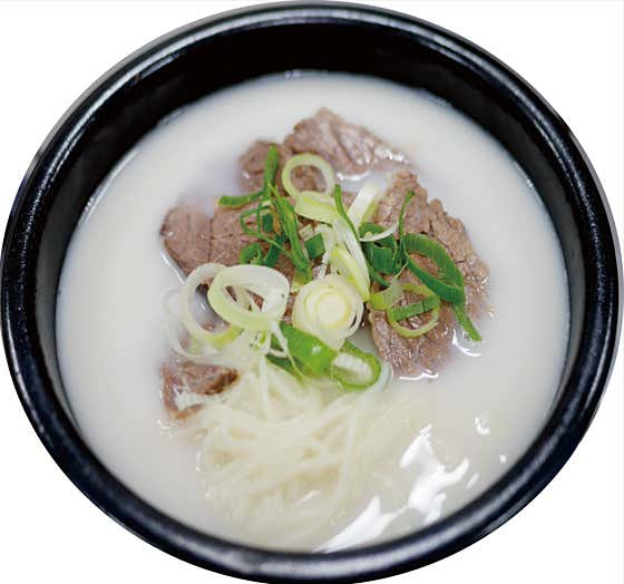 설렁탕(100g) 메뉴 사진(네이버)