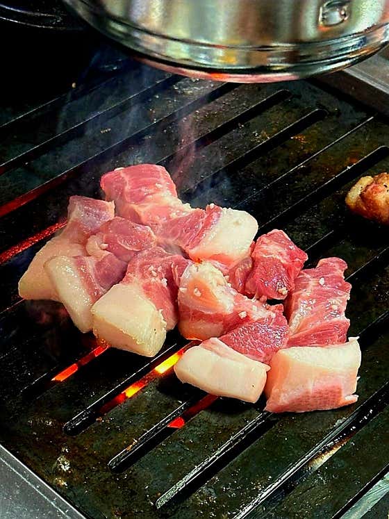 끝내주는 꼬들살(덜미살) 메뉴 사진(네이버)