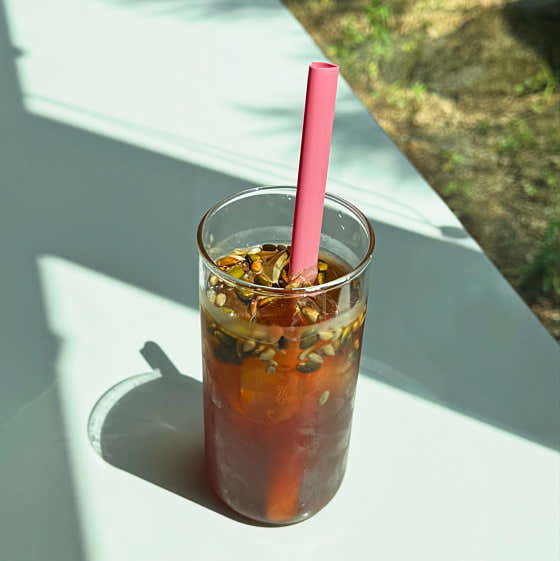 ice 생강차 메뉴 사진(네이버)
