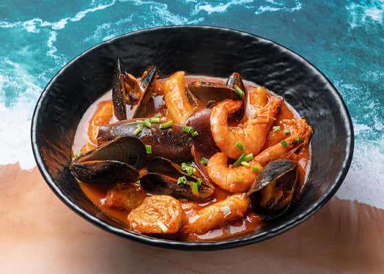 진짜해산물떡볶이 메뉴 사진(네이버)