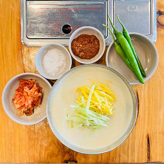 서리태콩국수(하절기) 메뉴 사진(네이버)
