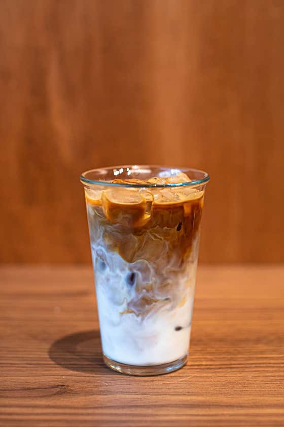 아이스 라떼 메뉴 사진(네이버)