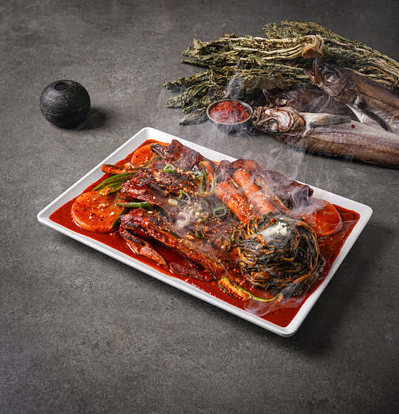 코다리시래기조림 메뉴 사진(네이버)