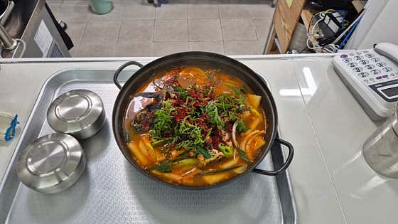 가자미 조림 (소) 메뉴 사진(네이버)